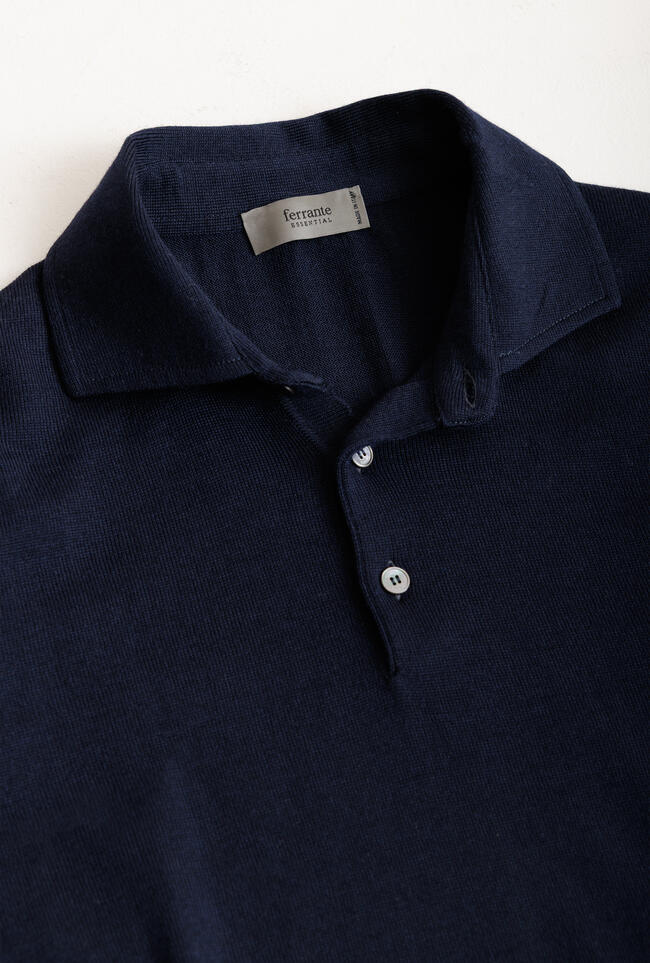 Polo in pura lana ESSENTIAL - Ferrante | img vers.1300x/