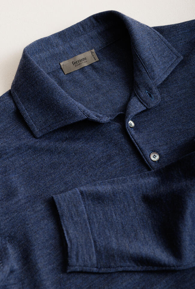 Polo in pura lana ESSENTIAL - Ferrante | img vers.1300x/