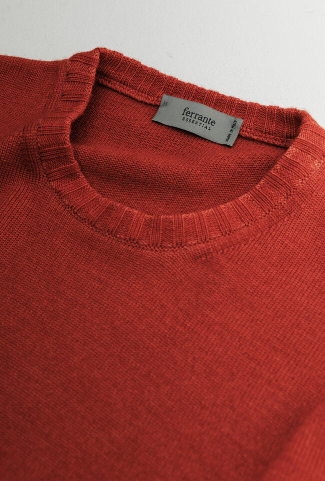 Girocollo in pura lana ESSENTIAL - Ferrante | img vers.1300x/