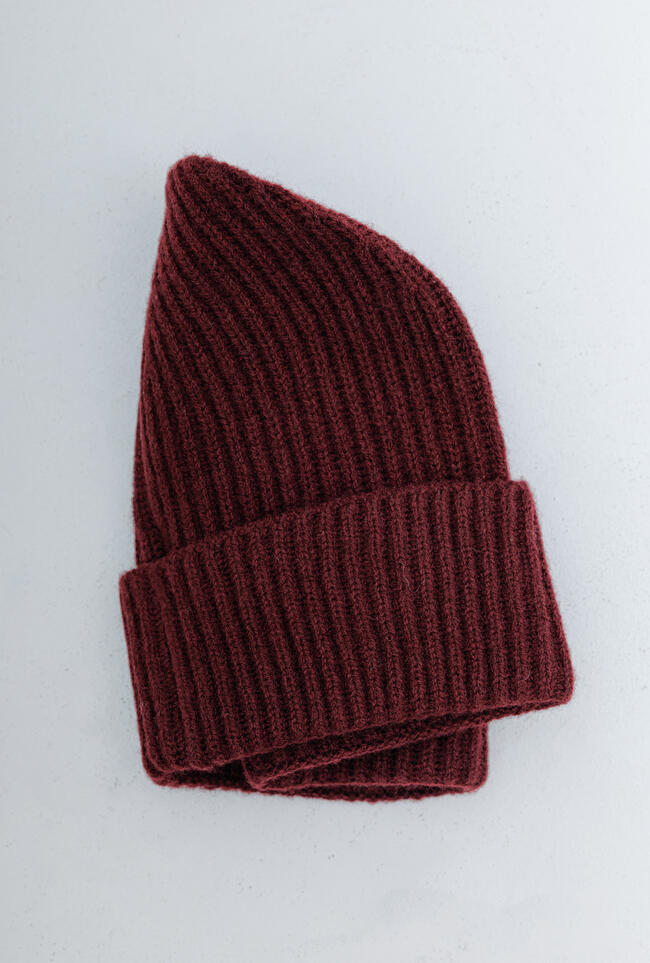 Cappello in lana e cashmere ROYAL RED - Ferrante | img vers.1300x/