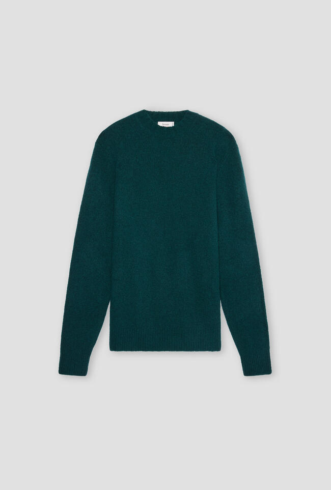 Girocollo bouclè in misto cashmere ROYAL RED - Ferrante | img vers.1300x/