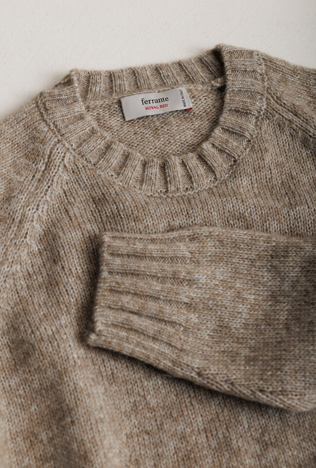 Girocollo in alpaca ROYAL RED - Ferrante | img vers.1300x/