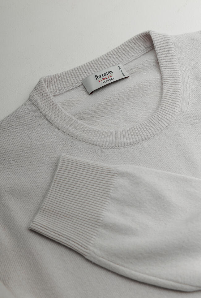 Girocollo in puro cashmere ROYAL RED - Ferrante | img vers.1300x/