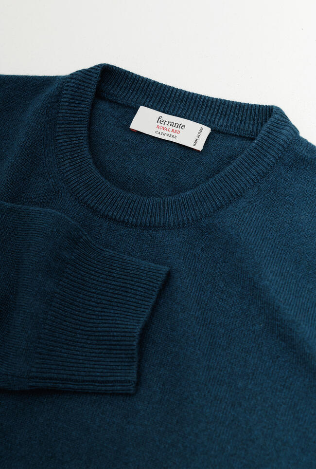 Girocollo in puro cashmere ROYAL RED - Ferrante | img vers.1300x/