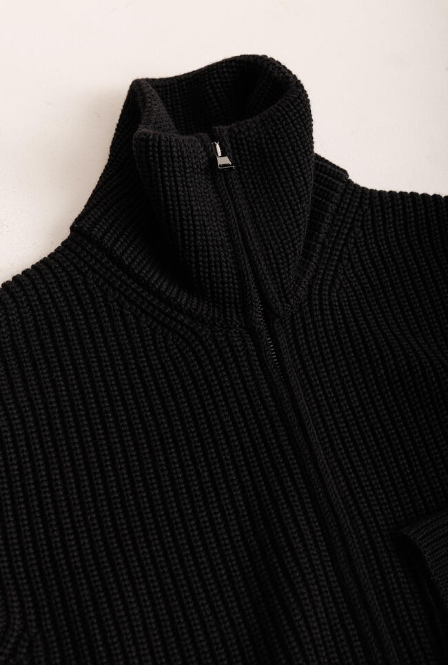Full zip in lana triploritorto MAIN - Ferrante | img vers.1300x/
