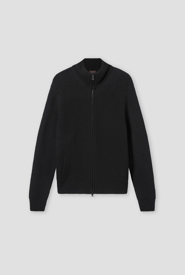 Full zip in lana triploritorto MAIN - Ferrante | img vers.1300x/