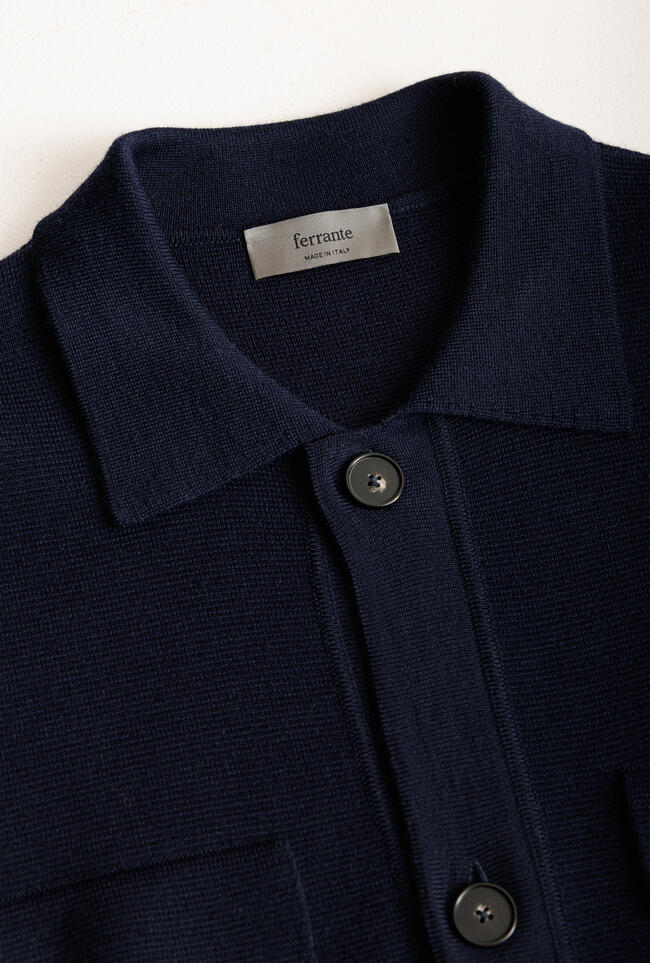 Giacca camicia in lana MAIN - Ferrante | img vers.1300x/