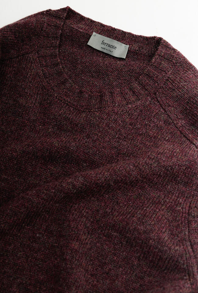 Girocollo in pura lana Shetland MAIN - Ferrante | img vers.1300x/