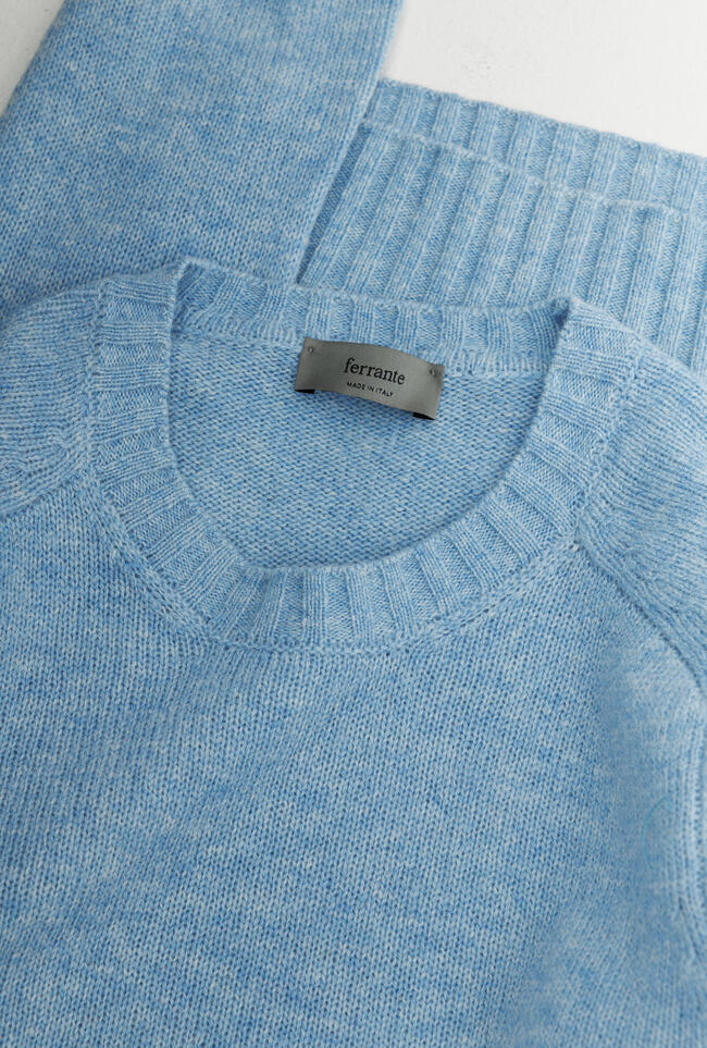 Girocollo in pura lana Shetland MAIN - Ferrante | img vers.1300x/