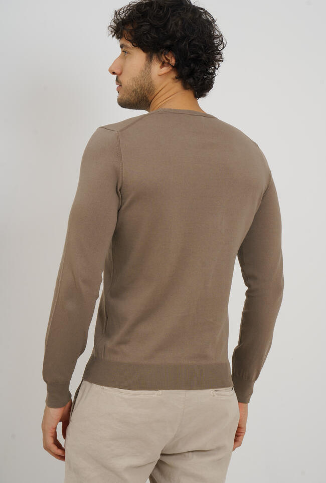 Lightweight cotton crew neck ESSENTIAL - Ferrante | img vers.1300x/