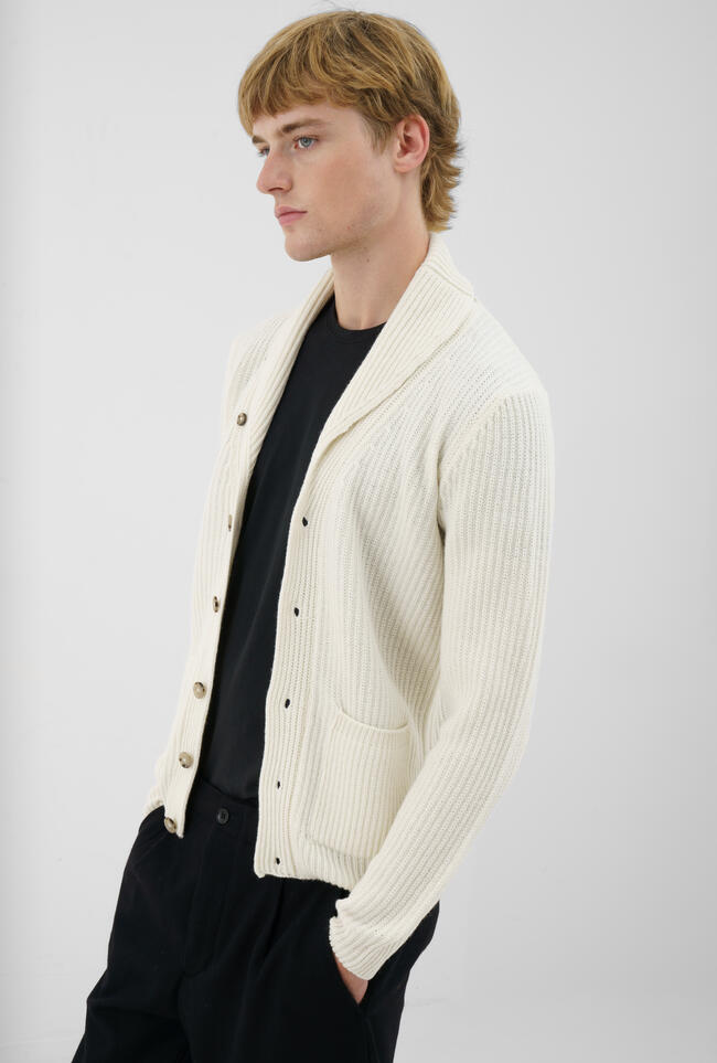Cardigan maglia inglese ROYAL RED - Ferrante | img vers.1300x/
