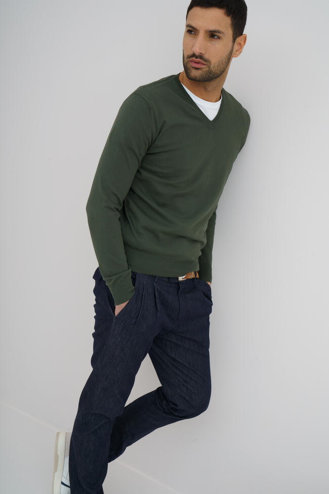 Maglia leggera in cotone ESSENTIAL - Ferrante | img vers.1300x/