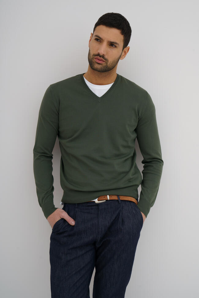 Maglia leggera in cotone ESSENTIAL - Ferrante | img vers.1300x/