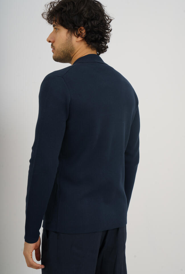 Double-breasted milano stitch jacket. MAIN - Ferrante | img vers.1300x/