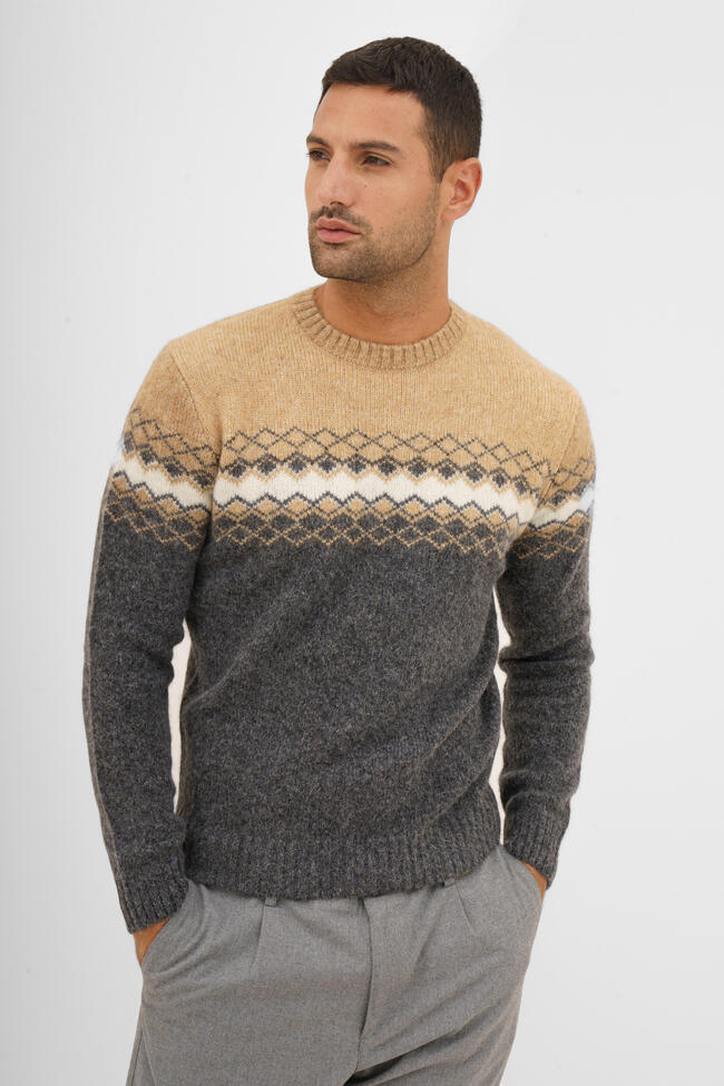 Maglia jacquard norvegese MAIN - Ferrante | img vers.1300x/