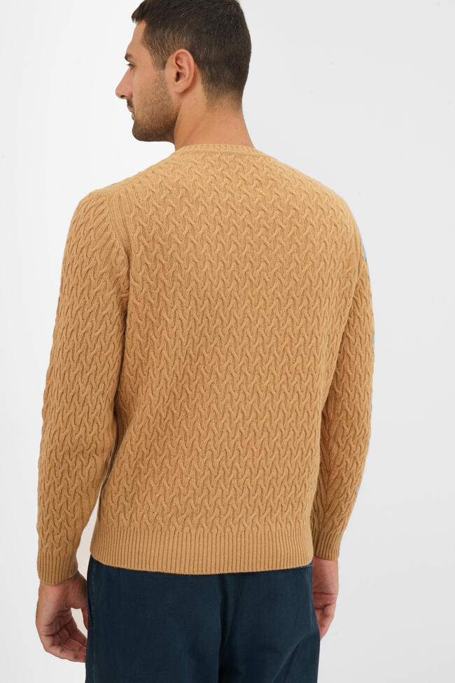 Maglia con lavorazione intreccio MAIN - Ferrante | img vers.1300x/