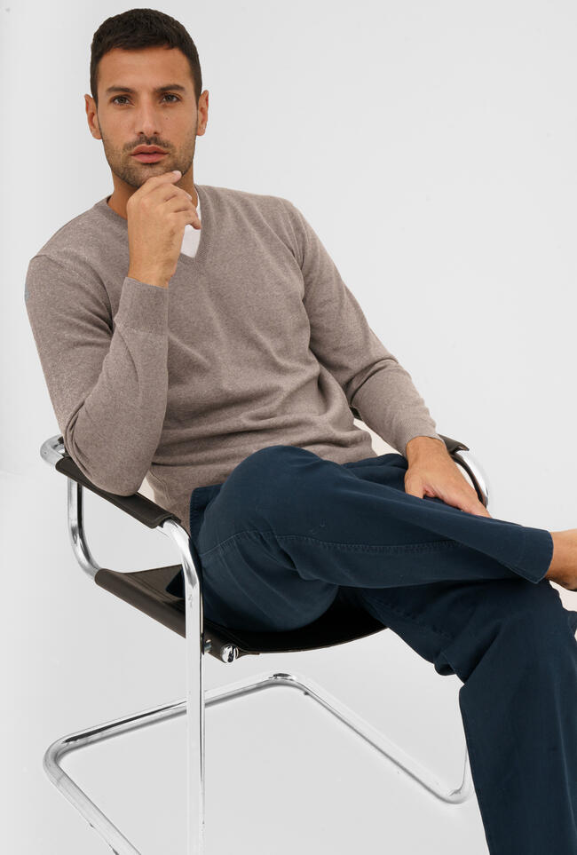 Pullover in lana pettinata ESSENTIAL - Ferrante | img vers.1300x/