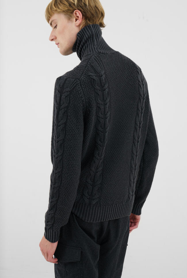 Garment dyed turtleneck MAIN - Ferrante | img vers.1300x/