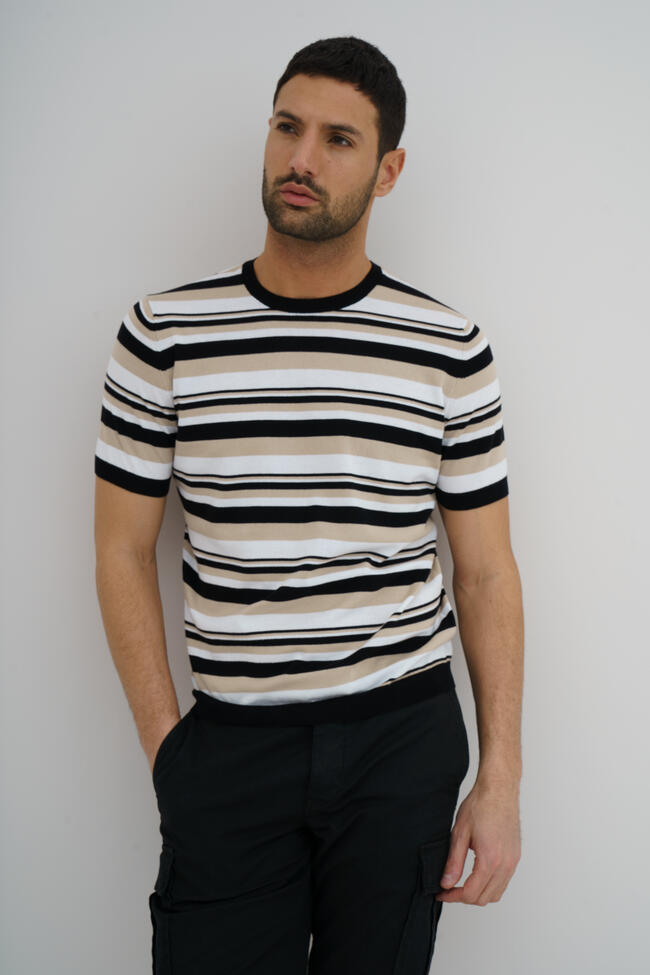 T-shirt rigata MAIN - Ferrante | img vers.1300x/