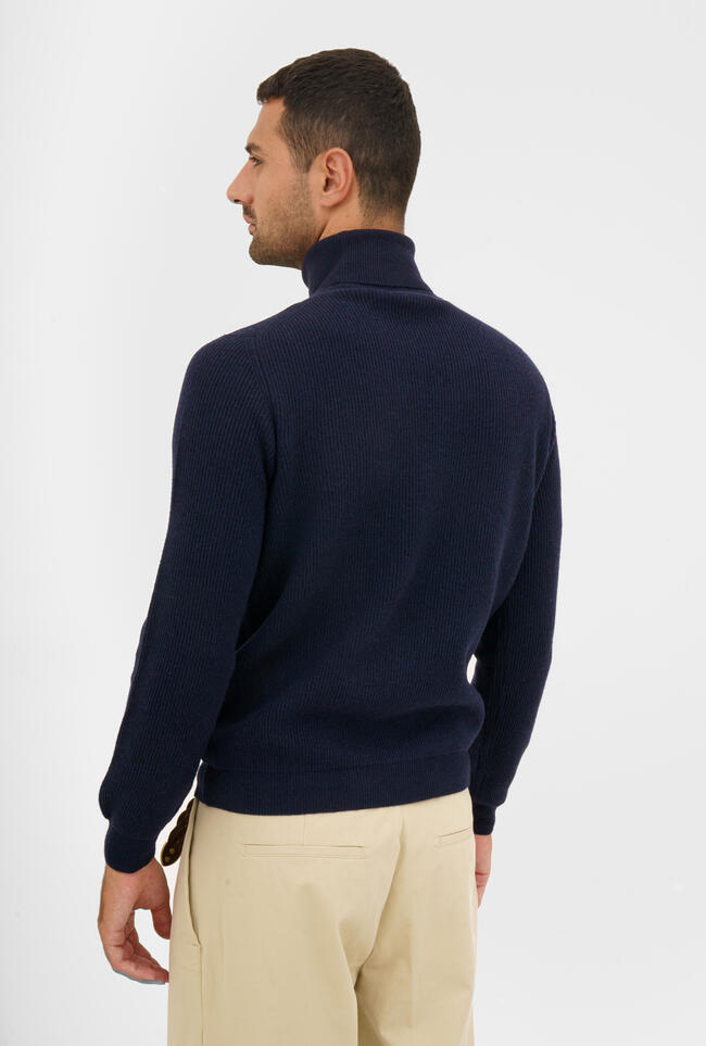 Ciclista maglia inglese in lana e cashmere ROYAL RED - Ferrante | img vers.1300x/