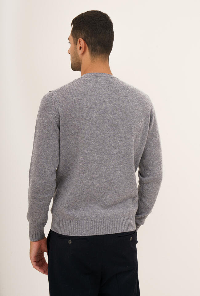 Maglia a trecce in misto cashmere ROYAL RED - Ferrante | img vers.1300x/