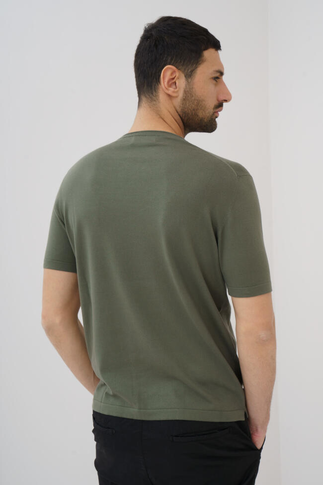 Maglia in cotone organico ROYAL RED - Ferrante | img vers.1300x/