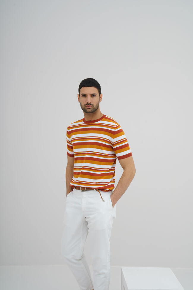 T-shirt rigata MAIN - Ferrante | img vers.1300x/