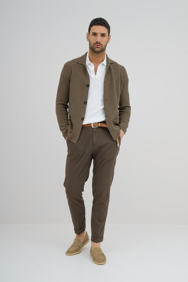 Giacca camicia bouclè MAIN - Ferrante | img vers.1300x/