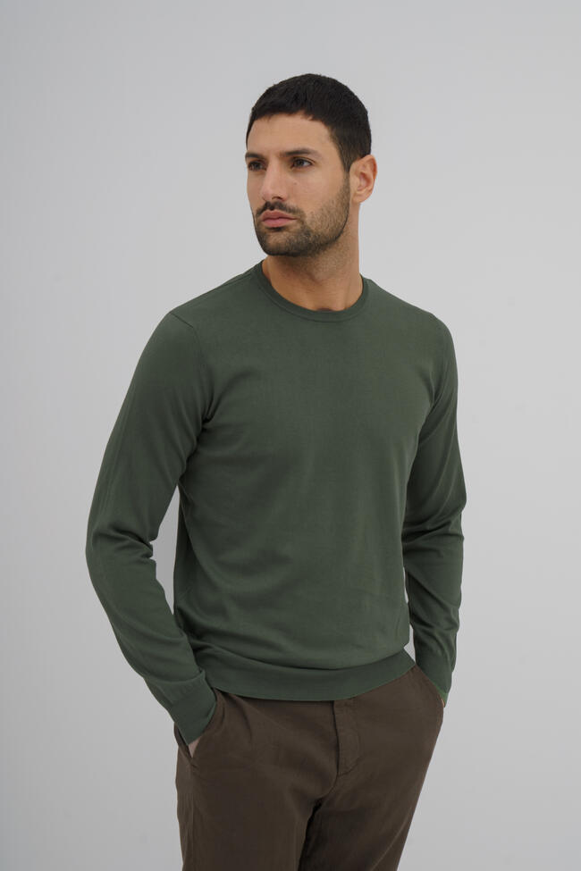 Girocollo leggero in cotone ESSENTIAL - Ferrante | img vers.1300x/