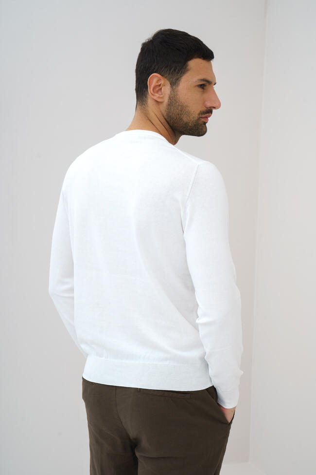 Girocollo leggero in cotone ESSENTIAL - Ferrante | img vers.1300x/