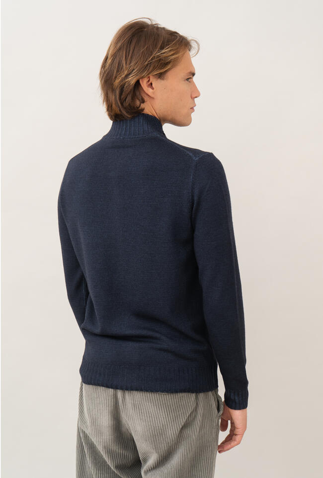 Full zip tinto in capo ESSENTIAL - Ferrante | img vers.1300x/