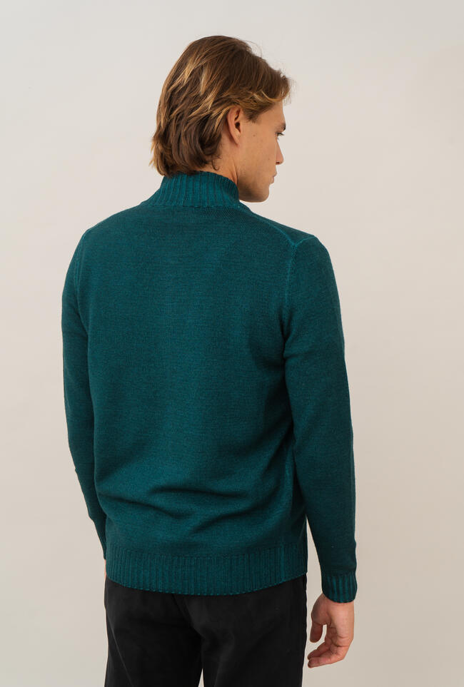 Full zip tinto in capo ESSENTIAL - Ferrante | img vers.1300x/