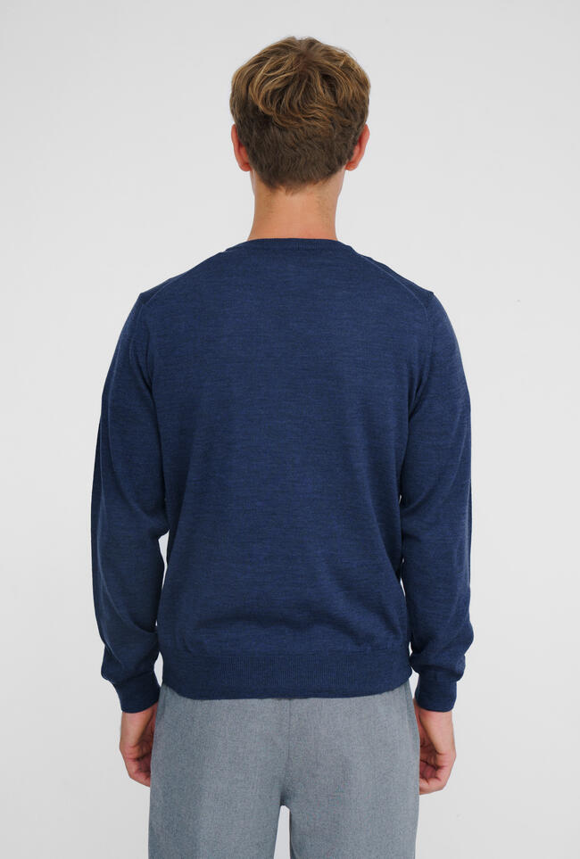 Brushed pure wool pullover ESSENTIAL - Ferrante | img vers.1300x/