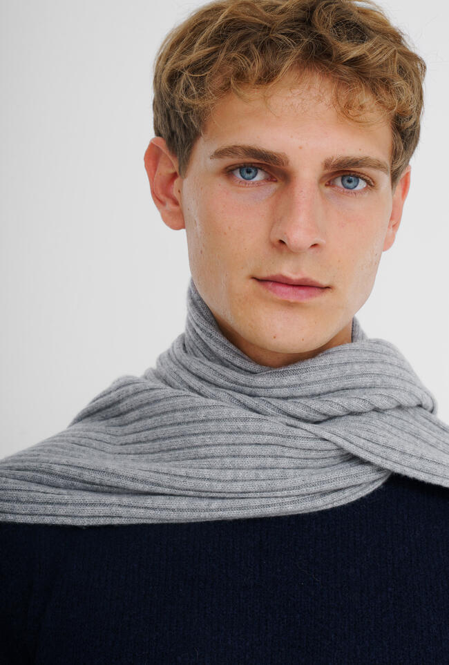 Sciarpa in puro cashmere ROYAL RED - Ferrante | img vers.1300x/