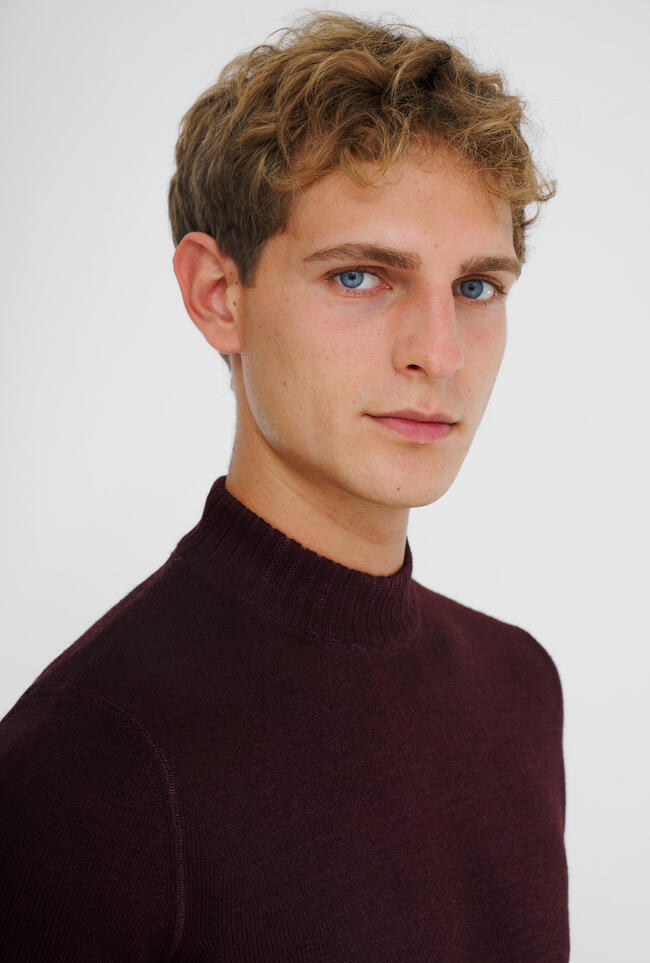 Lupetto tinto in capo in lana ESSENTIAL - Ferrante | img vers.1300x/