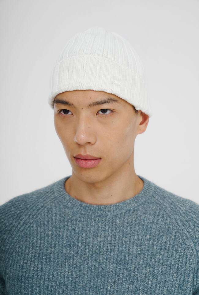 English knit raglan crew neck ROYAL RED - Ferrante | img vers.1300x/