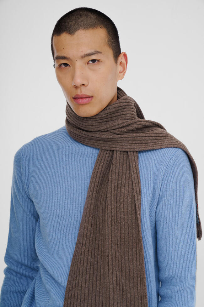 Sciarpa in puro cashmere ROYAL RED - Ferrante | img vers.1300x/