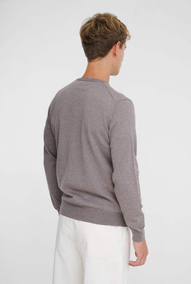 Brushed pure wool pullover ESSENTIAL - Ferrante | img vers.1300x/