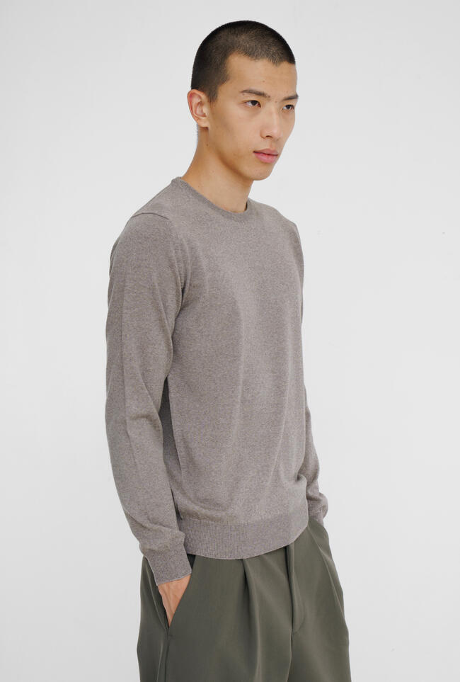 Worsted wool crew-neck ESSENTIAL - Ferrante | img vers.1300x/