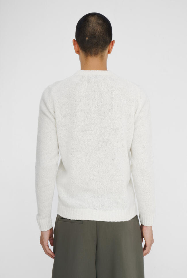 Girocollo in cashmere malfilè ROYAL RED - Ferrante | img vers.1300x/