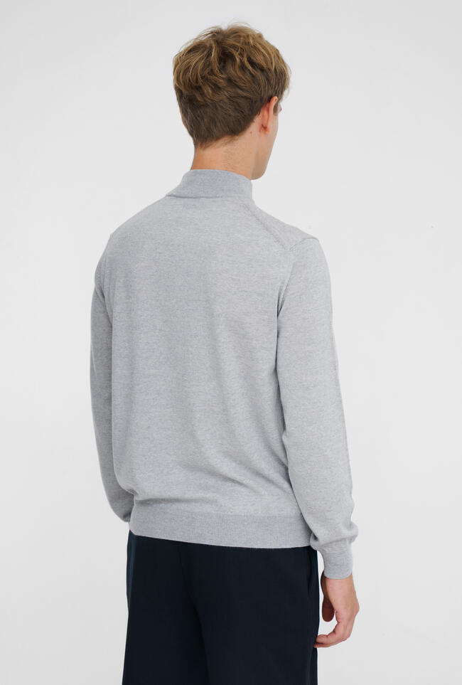 Half-neck in worsted wool ESSENTIAL - Ferrante | img vers.1300x/