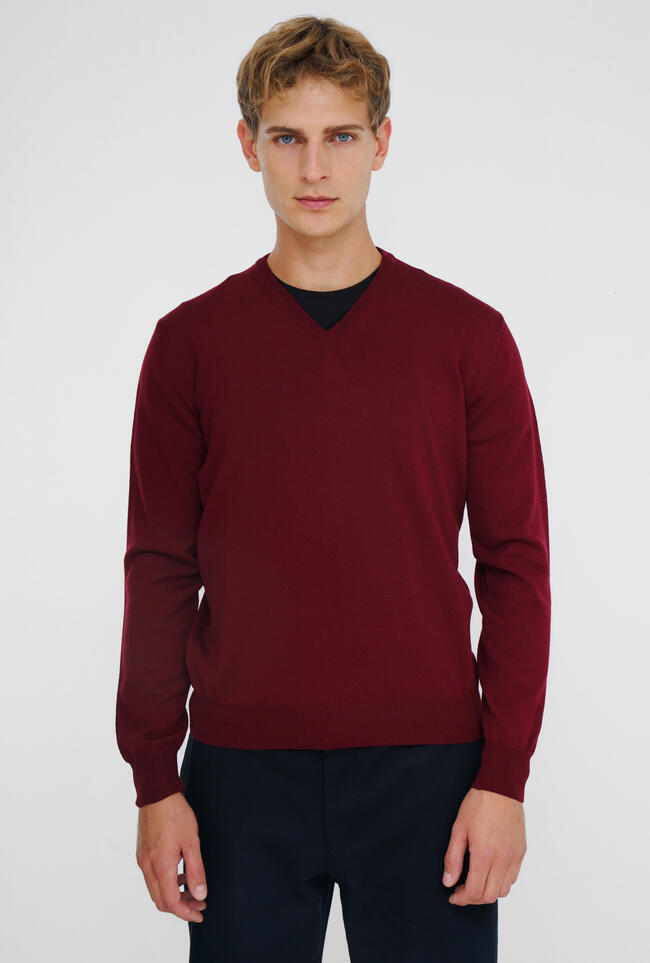 Brushed pure wool pullover ESSENTIAL - Ferrante | img vers.1300x/