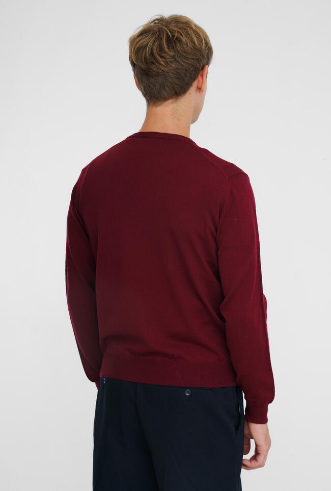 Brushed pure wool pullover ESSENTIAL - Ferrante | img vers.1300x/
