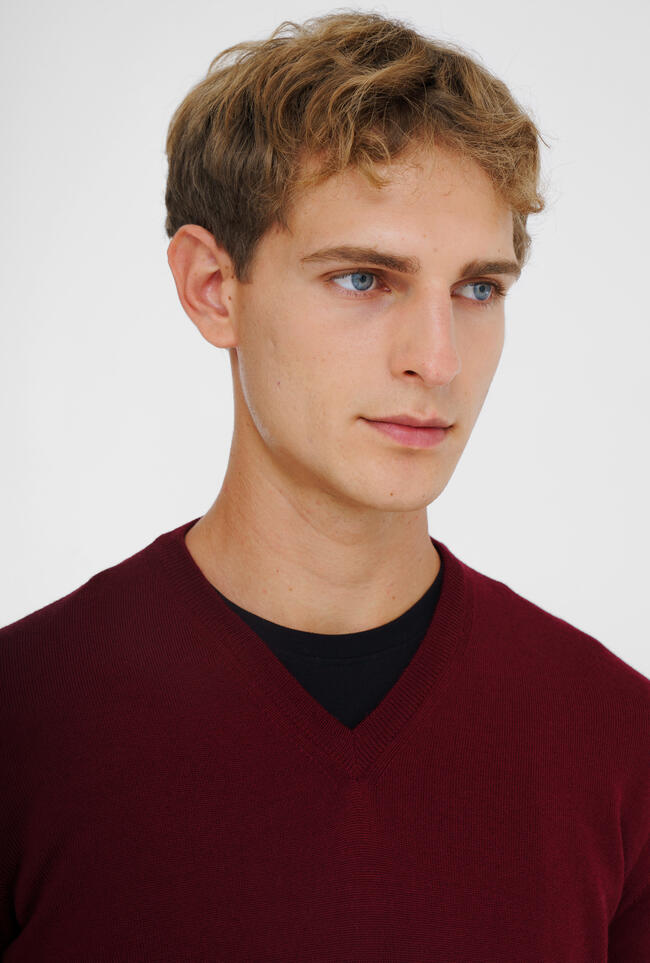Brushed pure wool pullover ESSENTIAL - Ferrante | img vers.1300x/