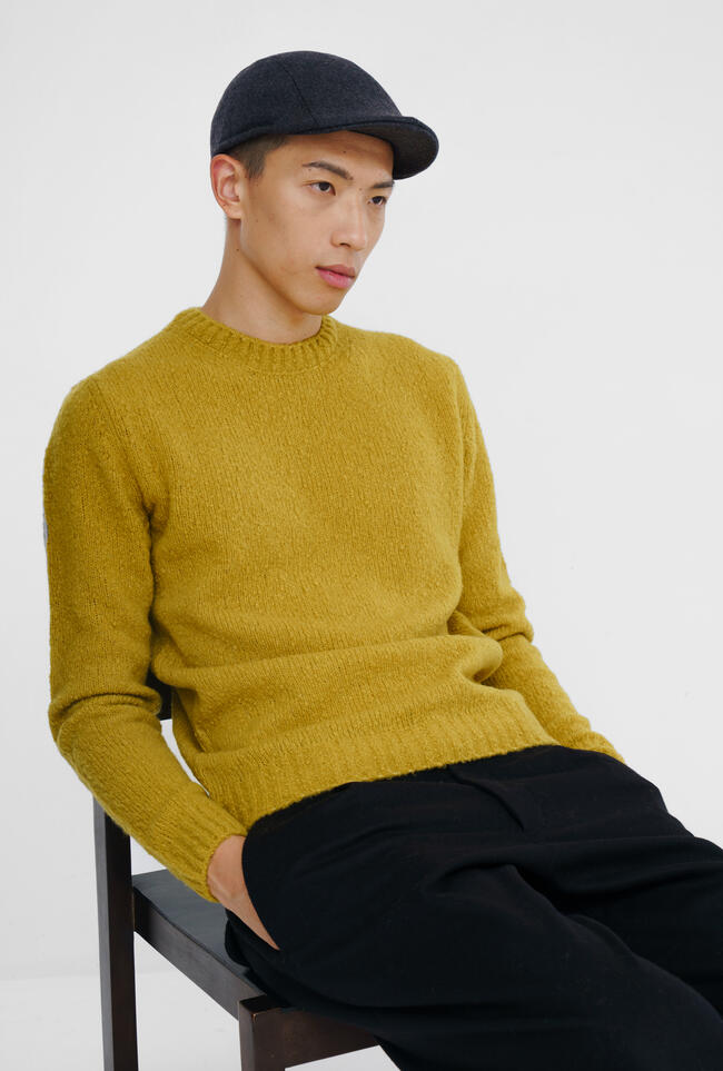 Girocollo in cashmere malfilè ROYAL RED - Ferrante | img vers.1300x/