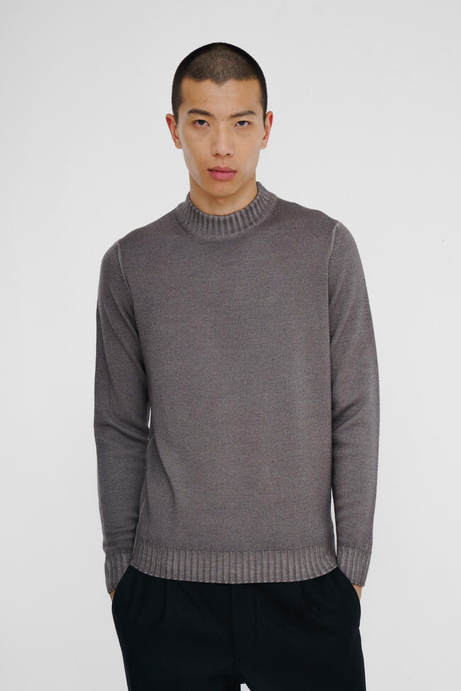 Lupetto tinto in capo in lana ESSENTIAL - Ferrante | img vers.1300x/