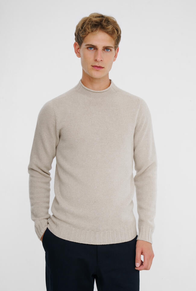 Lupetto in lana e cashmere ROYAL RED - Ferrante | img vers.1300x/