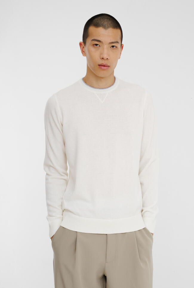 Knitted sweatshirt ESSENTIAL - Ferrante | img vers.1300x/