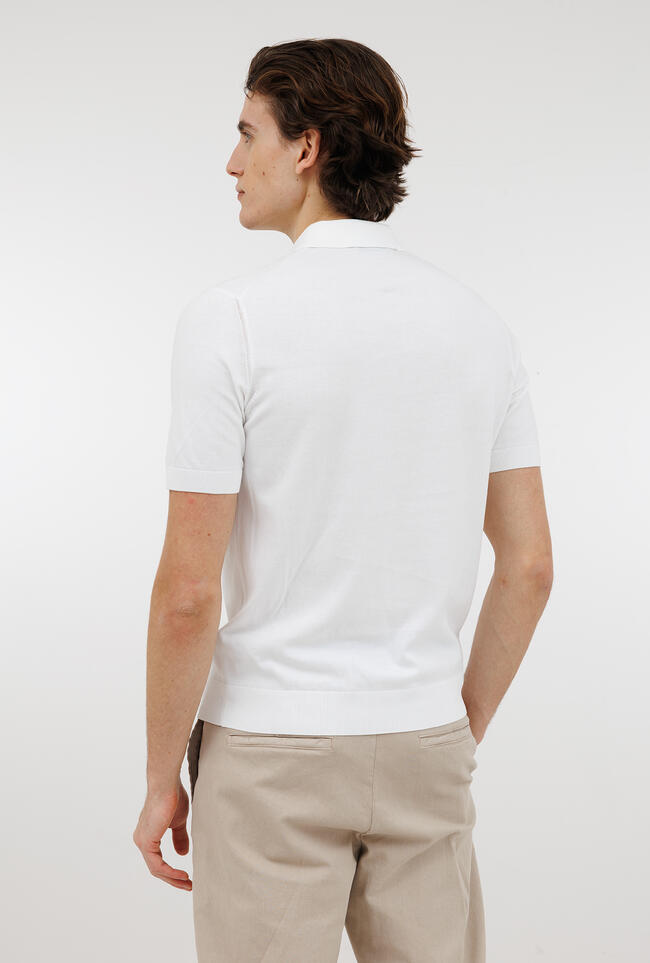 Polo tinta in puro cotone ESSENTIAL - Ferrante | img vers.1300x/