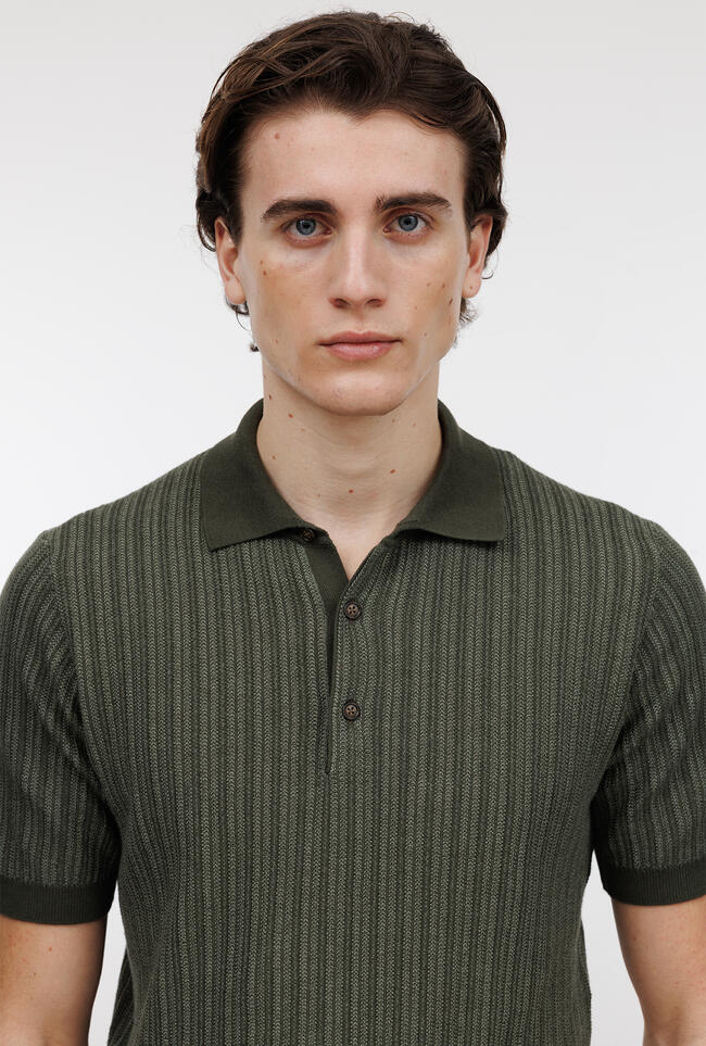 Polo con coste a rilievo MAIN - Ferrante | img vers.1300x/